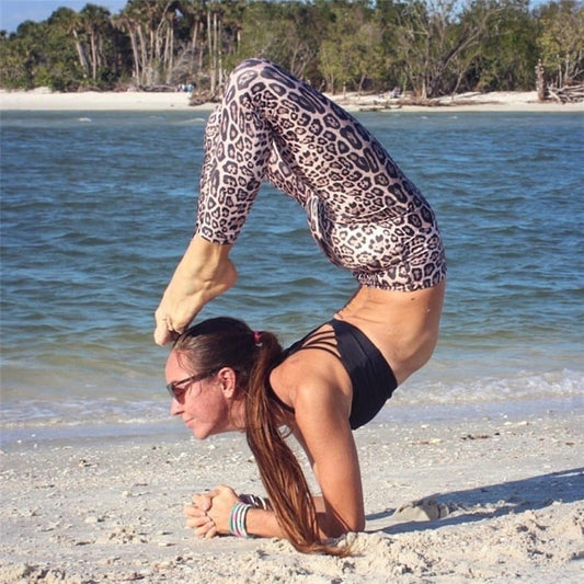 Leopard Push Up Fitness Leggings