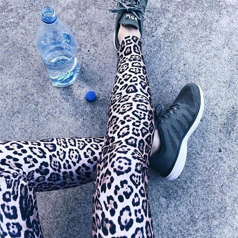 Leopard Push Up Fitness Leggings